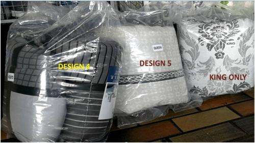 COMFORTER SETS...SIZES KING ,QUEEN & DOUBLE -ONE PRICE- STOCK MUST CLEAR