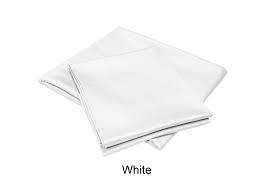 QUEEN -WHITE ONLY -FITTED SHEET + FRILL + TWO PILLOW CASES