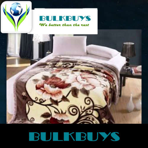 MINK ***Super Soft  Embossed Blanket-Quality Print (Assorted Prints) + FREE Bag