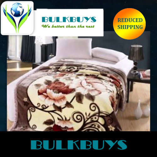 MINK ***Super Soft  Embossed Blanket-Quality Print (Assorted Prints) + FREE Bag