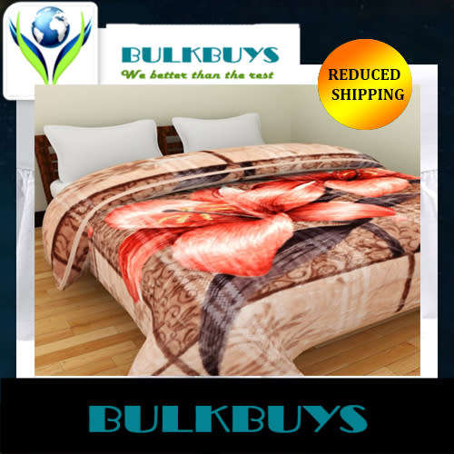 MINK ***Super Soft  Embossed Blanket-Quality Print (Assorted Prints) + FREE Bag