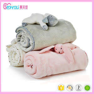 Cotton Baby Receiving Blankets+ Infant Baby Plush blanket For Newborn Baby