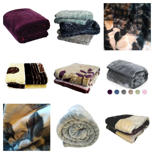 MINK Super Soft  Embossed Blanket-Quality Print (Assorted Prints) + FREE Bag *Colurs will be emailed