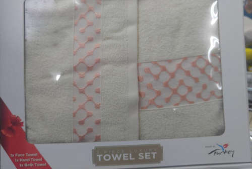 3 piece Turkish Towel set , superb quality ,beautiful....***clearance few left **5 COLORS AVAIL