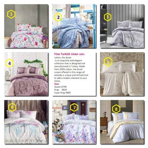 TURKISH DUVET COVER SET ***EXQUISITE *100% Cotton Duvet Cover Set QUEEN -KING AND SUPER KING SIZE SE