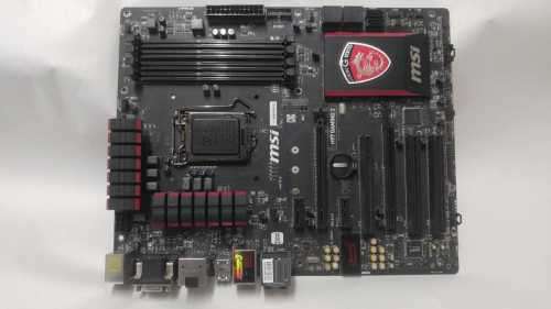 MSI H97 *GAMING *MOTHERBOARD WOW *EXTERIOR CONDITION EXCELLENT* UNTESTED SOLD AS IS FOR SPARES