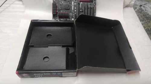 MSI H97 *GAMING *MOTHERBOARD WOW *EXTERIOR CONDITION EXCELLENT* UNTESTED SOLD AS IS FOR SPARES