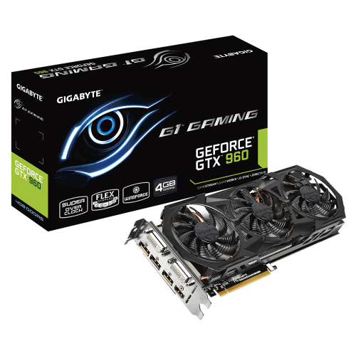 Gaming Graphics Card*WOW**GIGABYTE NVIDIA GeForce*4GIG* GTX 960 G1  -PLAYS ANY GAME*GDDR5 wow