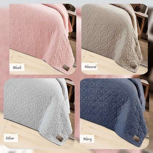 PREMIUM RANGE **Stunning*QUILT*by PIERRE CARDIN*GENUINE SET*WOW*SUPERB QUALITY** 220x200cm**bargain