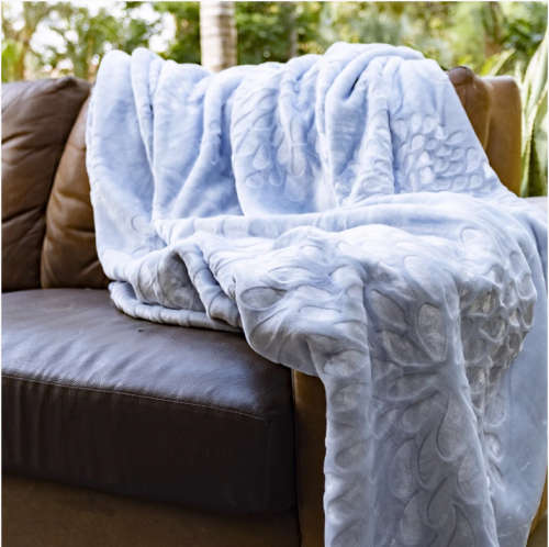New Arrivals Super Soft Mink & Embossed Blanket 5 colours to choose from