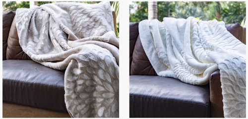 New Arrivals Super Soft Mink & Embossed Blanket 5 colours to choose from