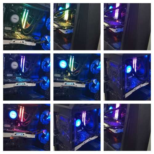 GAMING BEAST COMPUTER*INTEL I7 8700 -Asus Z370P*11GB GTX1080Ti*16gb Corsair Vengence RGB Pro 3200Mhz