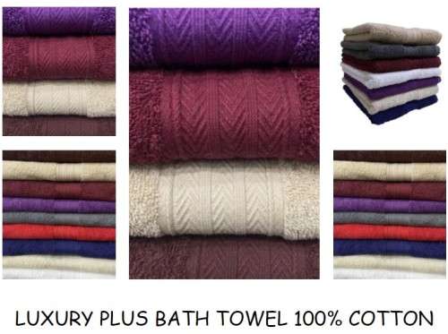 500GSM LUXURY LARGE**PLUS BATH TOWELS 100% COTTON *QUALITY PRODUCT ,,,BARGAIN AVAILABLE IN COLOURS