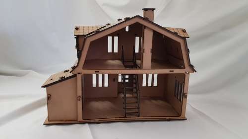 Dollhouse with Furniture