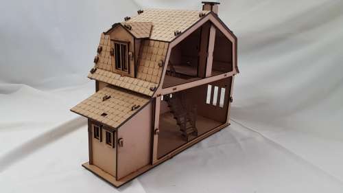 Dollhouse with Furniture