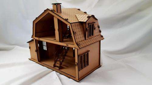 Dollhouse with Furniture