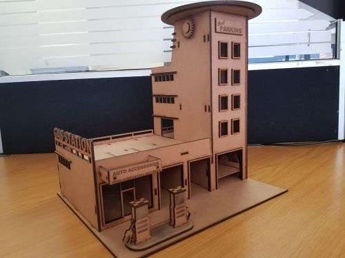 Gas station Hotwheels