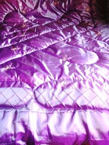 12 PCE ELEGANT QUILTED COMFORTER SET -  DOUBLE / QUEEN SIZE