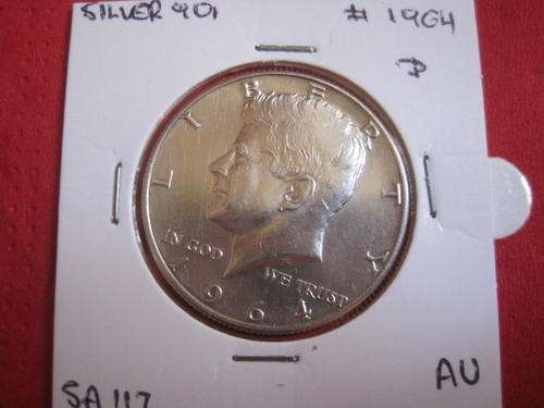 JOHN F KENNEDY 1964 MEMORIAL HALF DOLLAR .900 SILVER -PAYPAL-