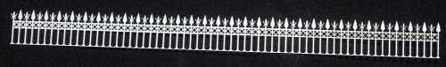 HO Scale - Ornate Fence 1