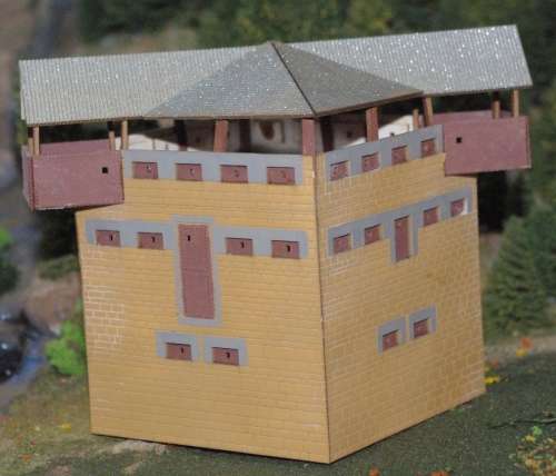 N Scale - Anglo Boer War Block House