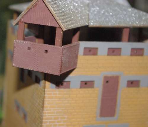N Scale - Anglo Boer War Block House