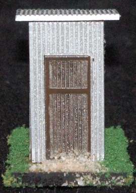 N Scale - Outside Toilet