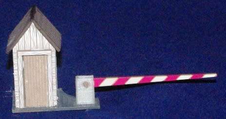 HO Scale - Guard Hut and Boom