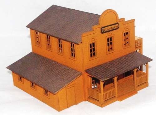 HO Scale - Old West Undertaker