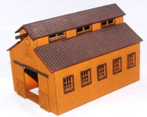 N Scale - Old West Barn