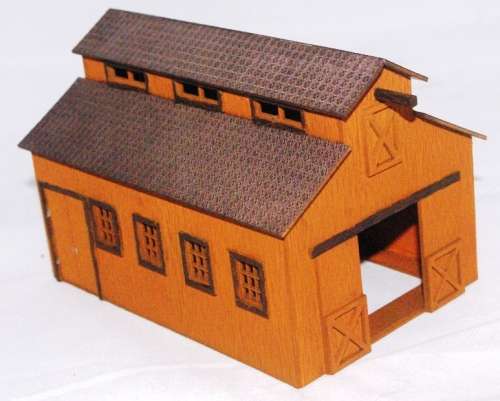 N Scale - Old West Barn