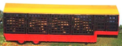 1:87 Scale - Circus Cage Trailer - Kit
