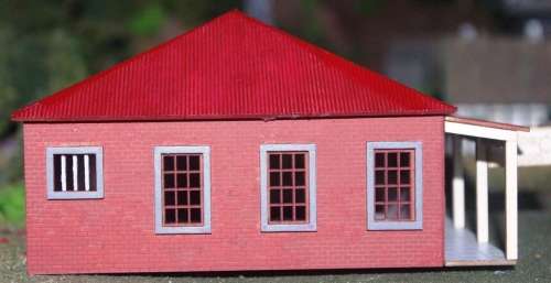 HO Scale - Police Station