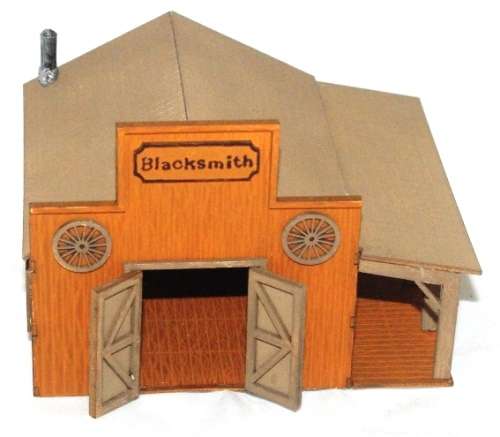 HO Scale - Old West Blacksmith