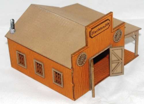 HO Scale - Old West Blacksmith