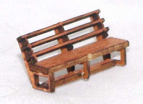 HO Scale - Bench 1 - Kit