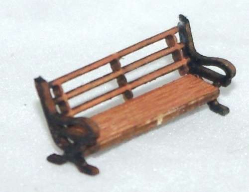 HO Scale - Bench 3 - Kit