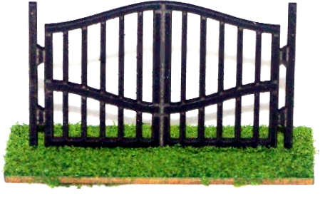 HO Scale - Wrought Iron Gate 2