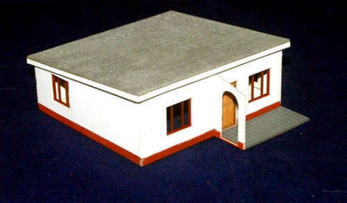 HO Scale - Residential House 3