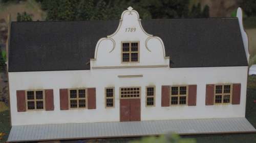 HO Scale - Cape Dutch House - Kit