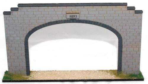 HO Scale - Double Track Tunnel Entrance 3 - Economy