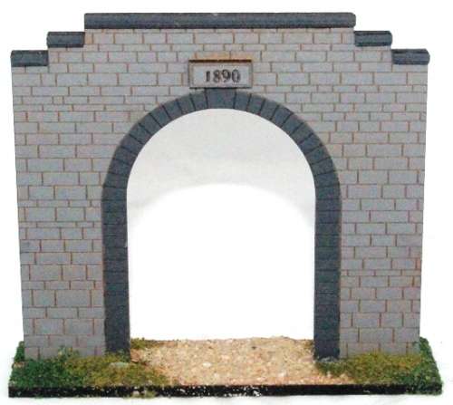 HO Scale - Single Track Tunnel Entrance 3 - Economy