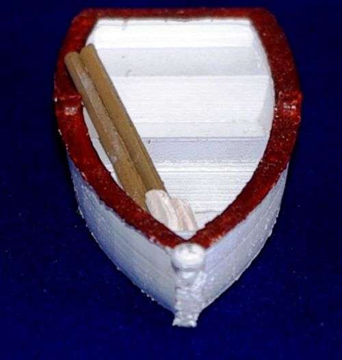 HO Scale - Rowing Boat