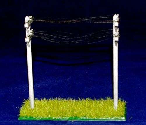 HO Scale - Utility Poles - 5 Pack