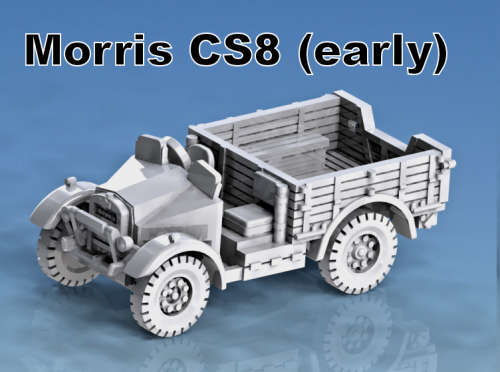 1:87 Scale - Morris CS8 - Door Open