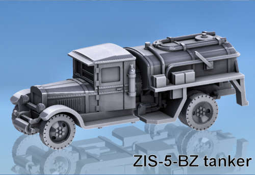 1:87 Scale - ZIS-5 - BZ Tanker - Early