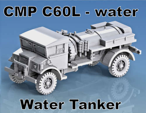 1:100 Scale - CMP C60-Water - Water Tanker - Mid