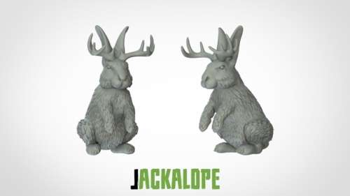 1:87 Scale - Jackalope (10 Pack)