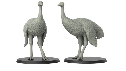 1:72 Scale - Ostrich