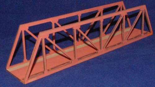 N Scale - Single Track Truss Bridge